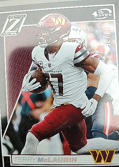 2024 Panini Zenith 4th Down #4th Down Terry McLaurin — front