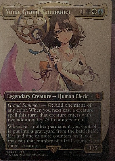 Yuna, Grand Summoner #208 — front