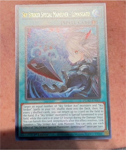 Yu-Gi-Oh! Sky Striker Special Maneuver - Lemniscate! DUAD-EN069 — front