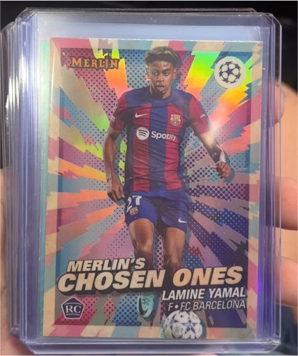 2023-24 Topps Merlin #MC-1 Lamine Yamal — front