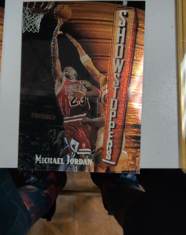 1997-98 Topps Finest Showstoppers #271 Michael Jordan — front