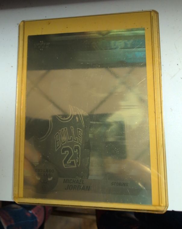 1991 Upper Deck #AW4 Michael Jordan Award Winner Hologram — front