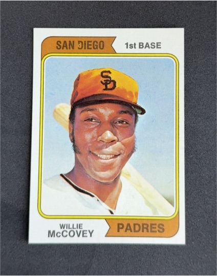 1974 Topps #250 Willie McCovey — front