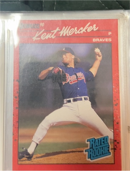 1990 Donruss #31 Kent Mercker — front
