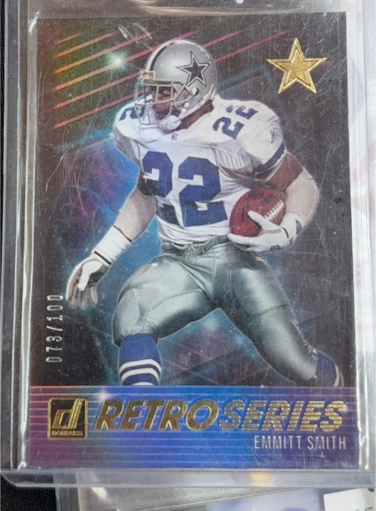 2021 Donruss Retro Series #RS27 Emmitt Smith — front