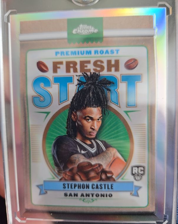 2024-25 Topps Chrome #FS-3 Stephon Castle Fresh Start — front