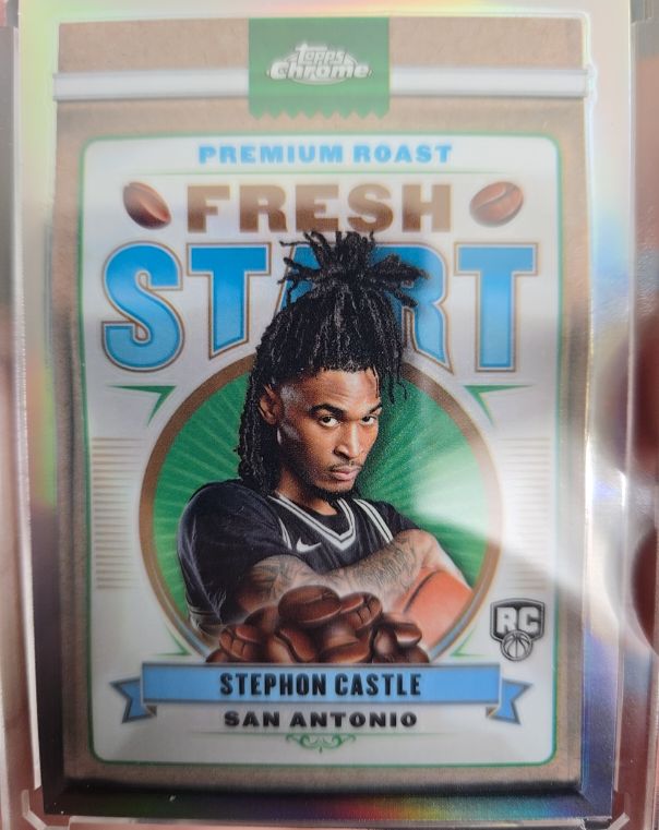 2024-25 Topps Chrome #FS-3 Stephon Castle Fresh Start — front