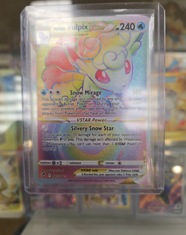Alolan Vulpix VSTAR 197/195 — front