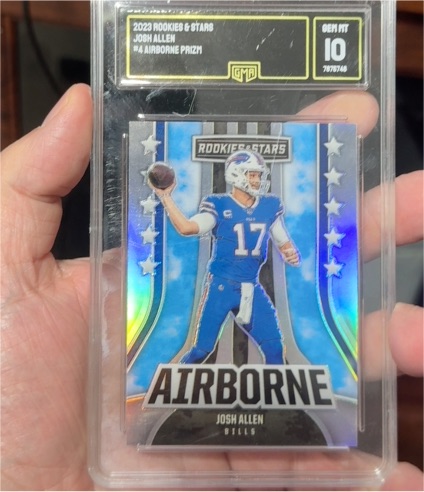 2023 Panini Rookies & Stars Airborne #AI-4 Josh Allen — front