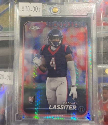 2024 Topps Chrome #245 Kamari Lassiter — front