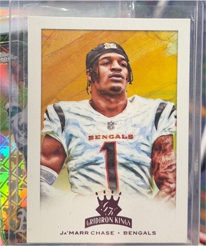 2021 Panini Chronicles Gridiron Kings #GK-24 Ja'Marr Chase — front