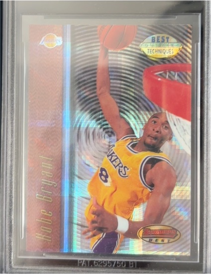 1997-98 Bowman's Best #T4 Kobe Bryant — front