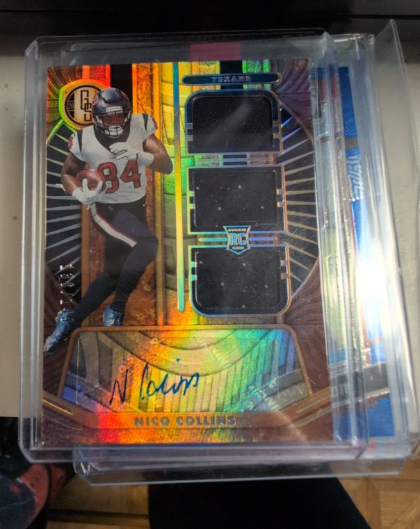 2021 Panini Gold Standard #149 Nico Collins — front
