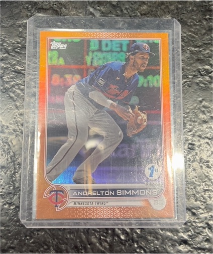 2022 Topps #306 Andrelton Simmons — front