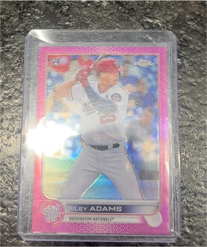 2022 Topps Chrome #103 Riley Adams — front