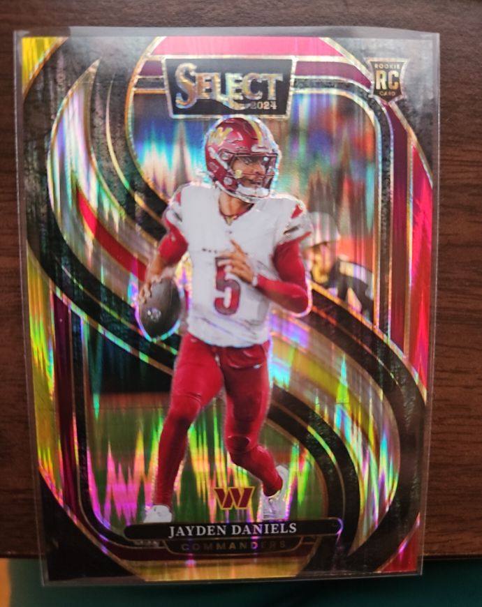2024 Panini Select #112 Jayden Daniels — front