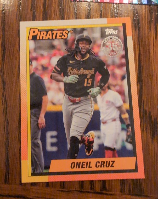 2025 Topps Series 2 #90B2-25 Oneil Cruz — front