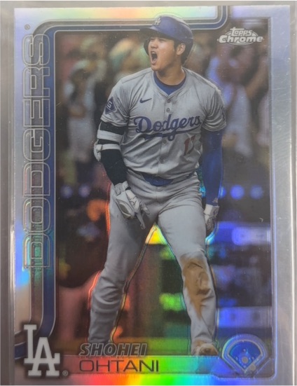 2025 Topps Chrome #1 Shohei Ohtani — front