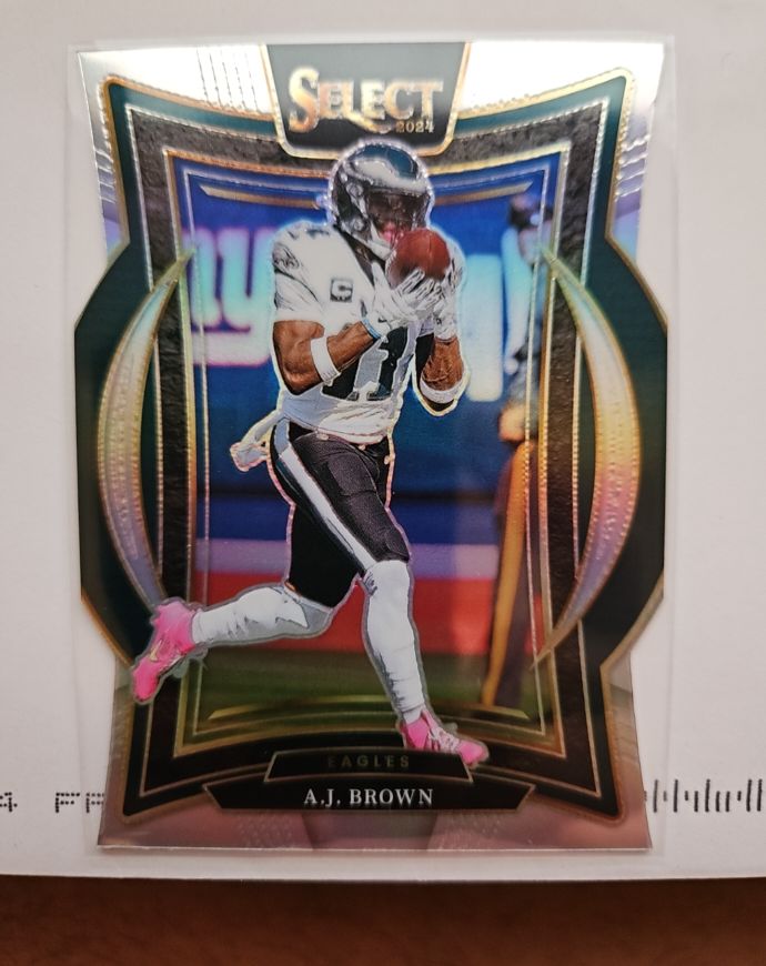 2024 Panini Select #2 A.J. Brown — front