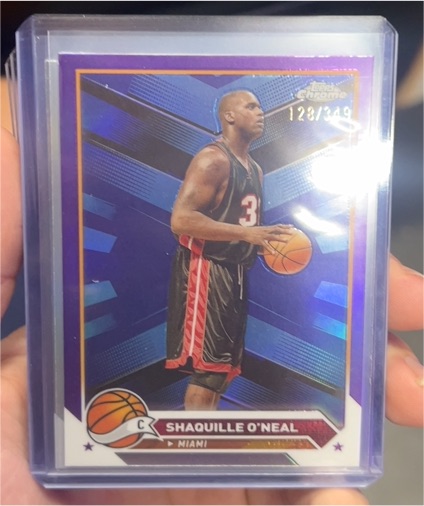 2023-24 Topps Chrome #148 Shaquille O'Neal — front