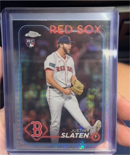 2024 Topps Chrome Update #USC46 Justin Slaten — front