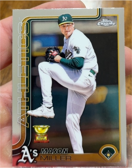 2025 Topps Chrome #571 Mason Miller — front