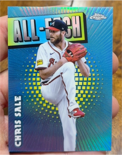 2025 Topps Chrome All-Etch #CAE-17 Chris Sale — front