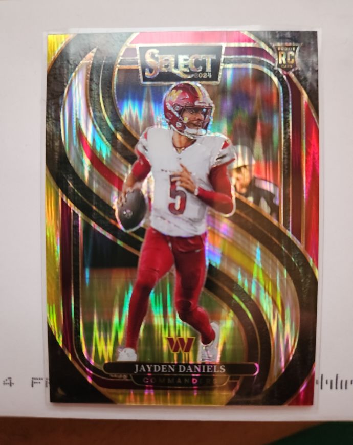 2024 Panini Select #112 Jayden Daniels — front