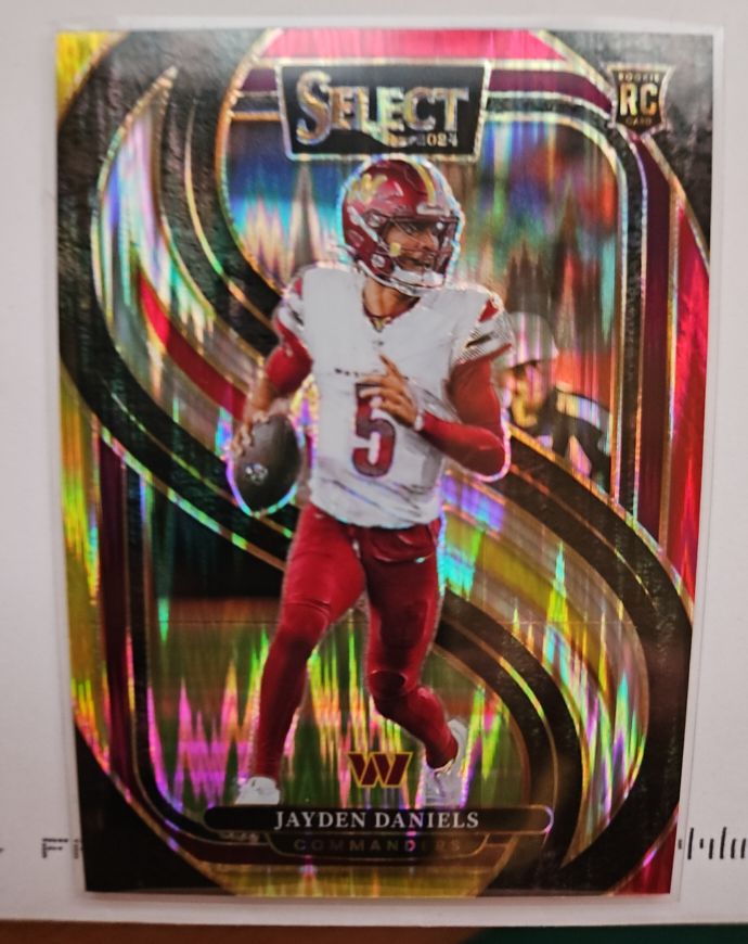 2024 Panini Select #112 Jayden Daniels — front