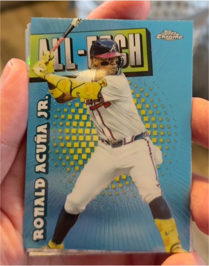 2025 Topps Chrome #CAE-8 Ronald Acuna Jr. — front