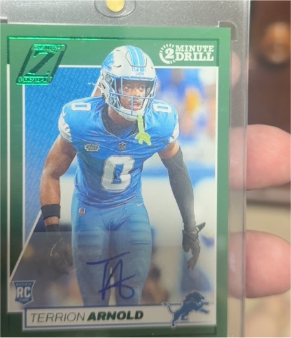 2024 Panini Zenith #190 Terrion Arnold — front