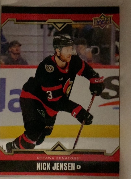 2022-23 Upper Deck #3 Nick Jensen — front
