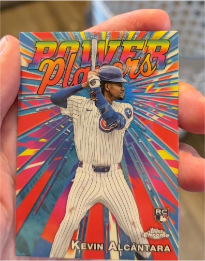 2025 Topps Chrome #PP-18 Power Players Kevin Alcantara — front