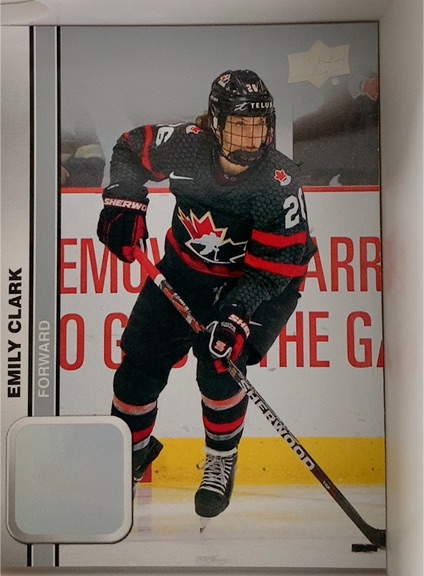2023-24 Upper Deck Team Canada Juniors #57 Emily Clark — front