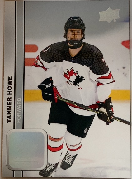 2023-24 Upper Deck Team Canada Juniors #19 Tanner Howe — front