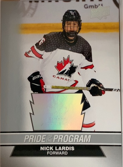 2023 Upper Deck Team Canada Juniors #94 Nick Lardis — front