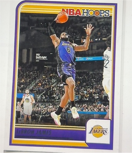 2023-24 Panini NBA Hoops #52 LeBron James — front