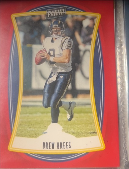 2022 Panini NFL Player of the Day #93 Drew Brees — front