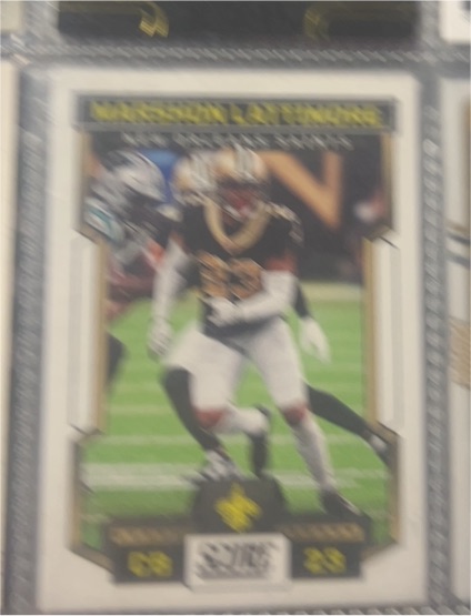 2023 Score #26 Marshon Lattimore — front