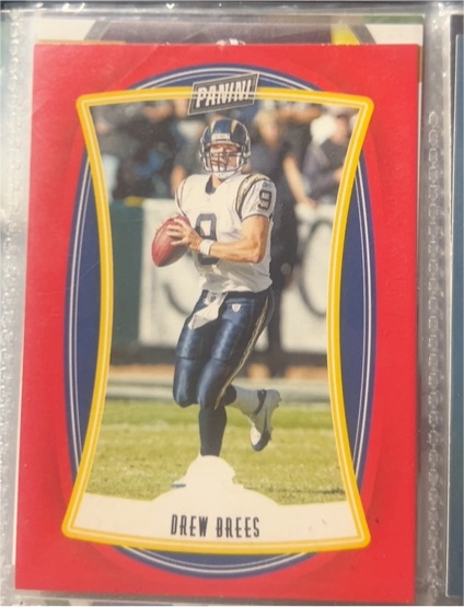 2022 Panini NFL Player of the Day #93 Drew Brees — front