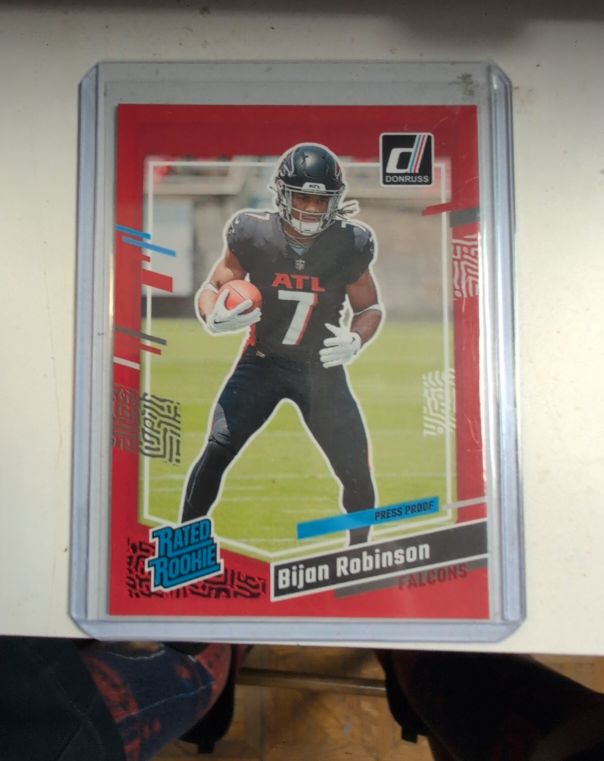 2023 Panini Donruss #305 Bijan Robinson — front
