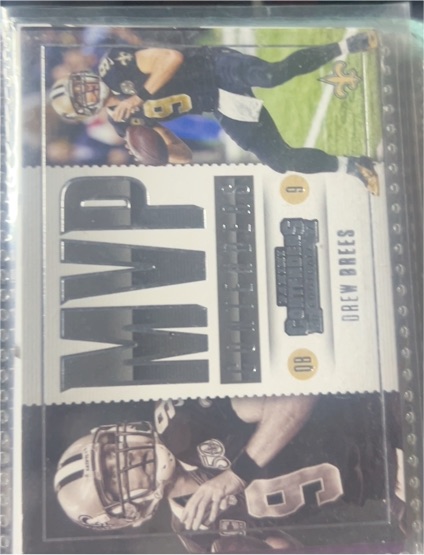 2017 Panini Contenders MVP Contenders #MC-5 Drew Brees — front