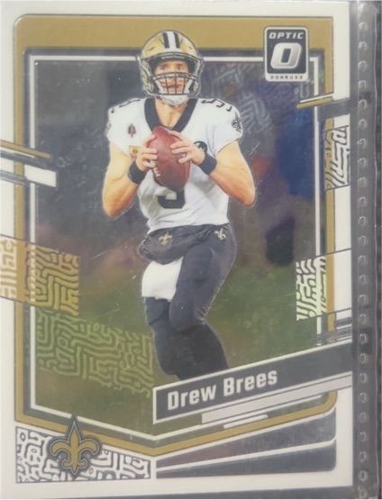 2023 Donruss Optic #135 Drew Brees — front