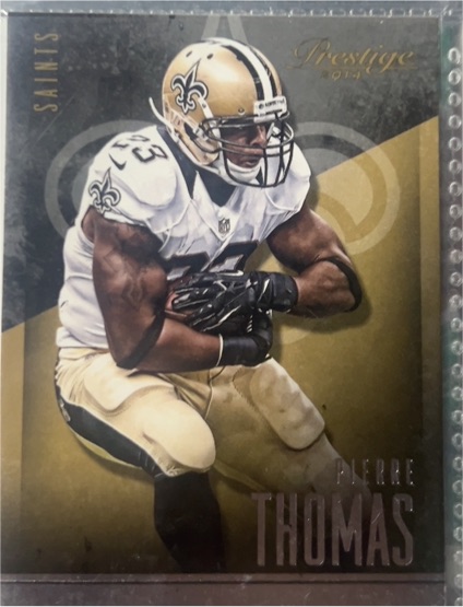 2014 Panini Prestige #166 Pierre Thomas — front