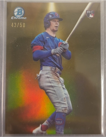 2024 Bowman Chrome #43/50 Chicago Cubs Rookie Card — front