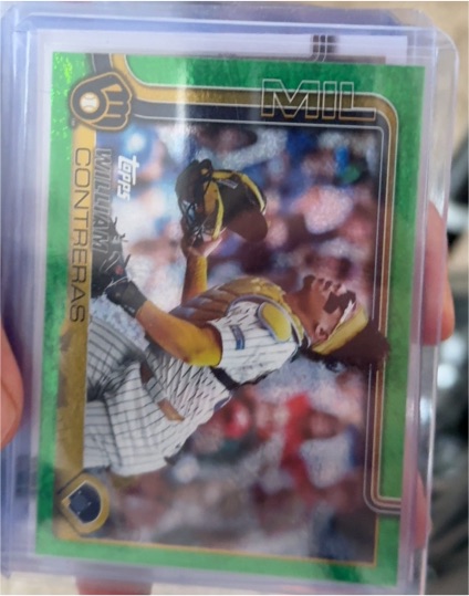 2025 Topps Series 2 #433 William Contreras — front