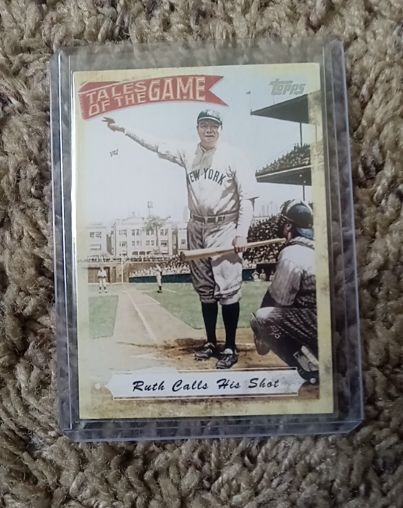 2010 Topps Tales of the Game #TOG-3 Babe Ruth — front