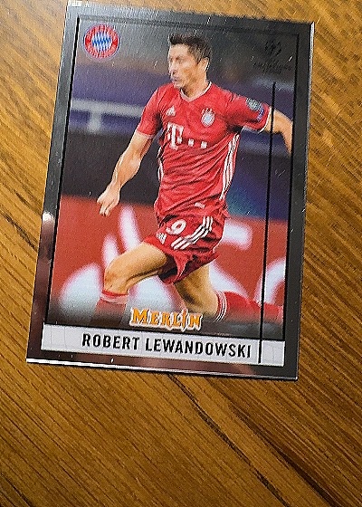 2020-21 Topps Merlin #75 Robert Lewandowski — front