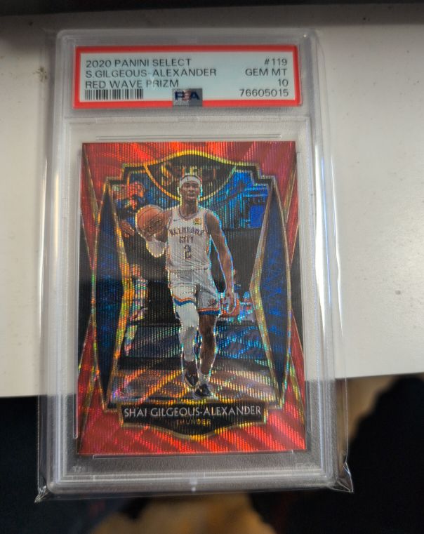 2020 Panini Select #119 Shai Gilgeous-Alexander — front