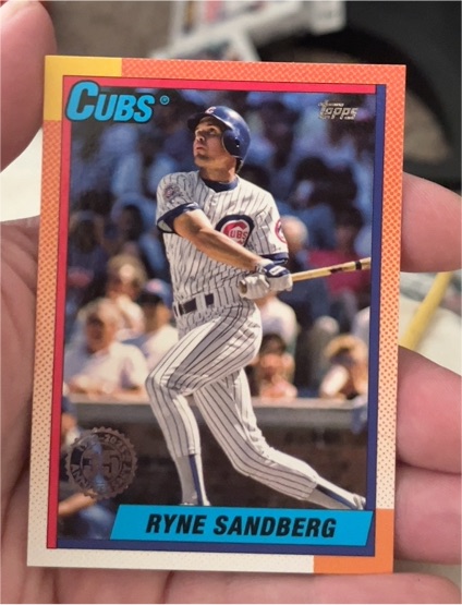 2025 Topps Series 1 - 1990 Topps Baseball #T90-71 Ryne Sandberg — front